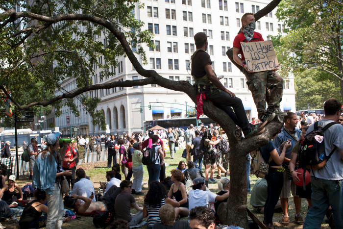 Occupy Wall Street: no Brasil as manifestações não assumiram o anticapitalismo 